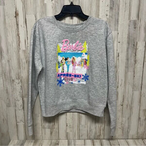Ski Fun BARBIE Apres-Ski Club Retro Sweatshirt Midge Ken New Wave 80s Style Xl